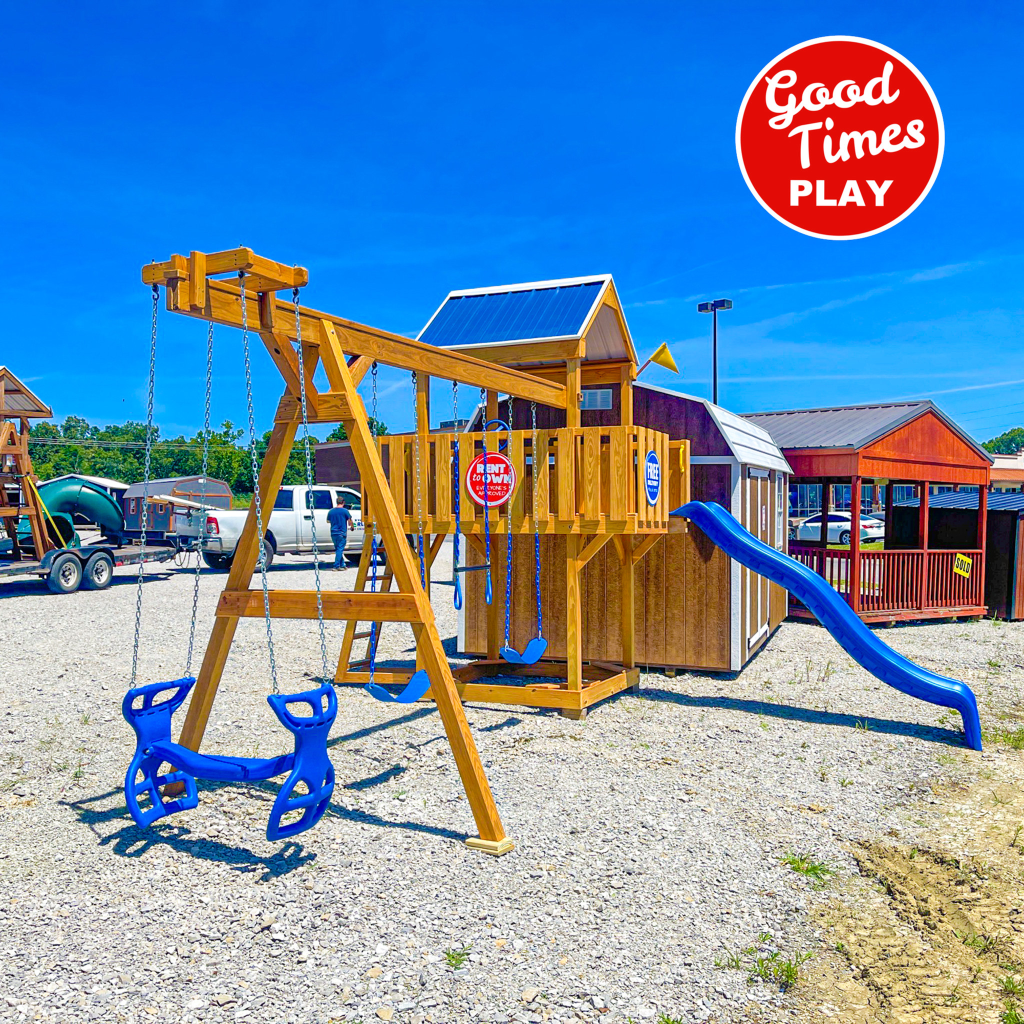 *CLOSEOUT* "Penny Lane" 5 ft Deck Height