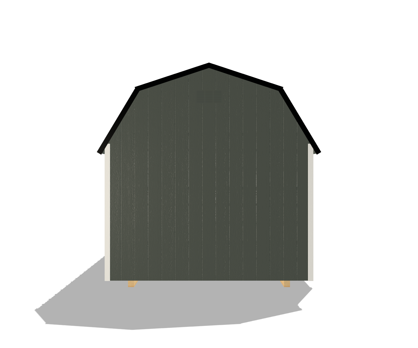 PRE-OWNED 10' x 16' Painted "Lofted Barn w/ Electric" - Image 6