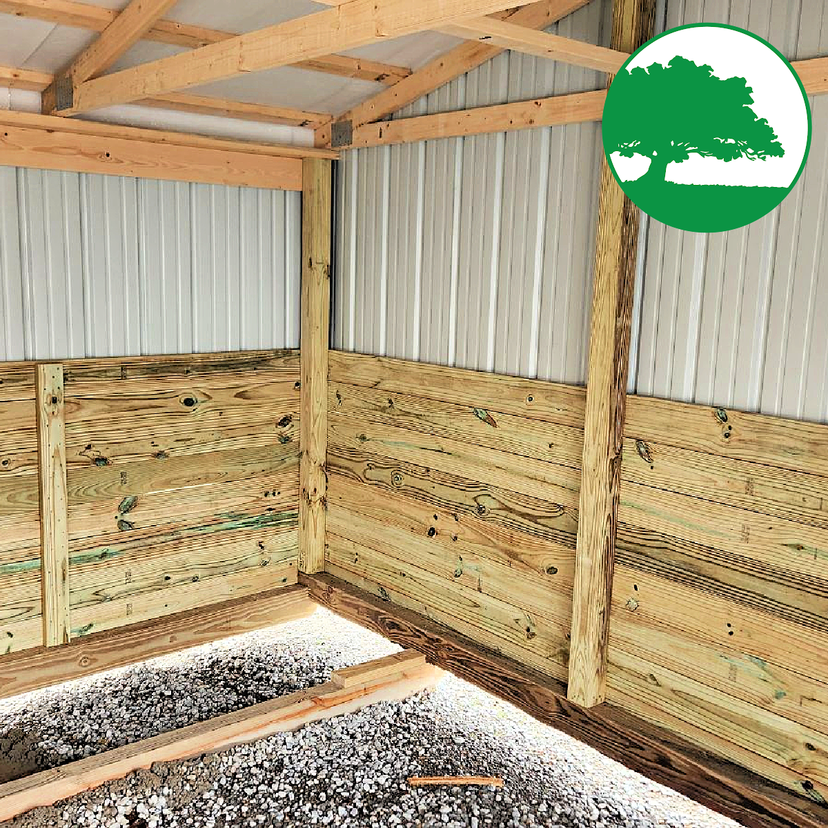 12' x 16' Metal "Animal Shelter" - Image 5