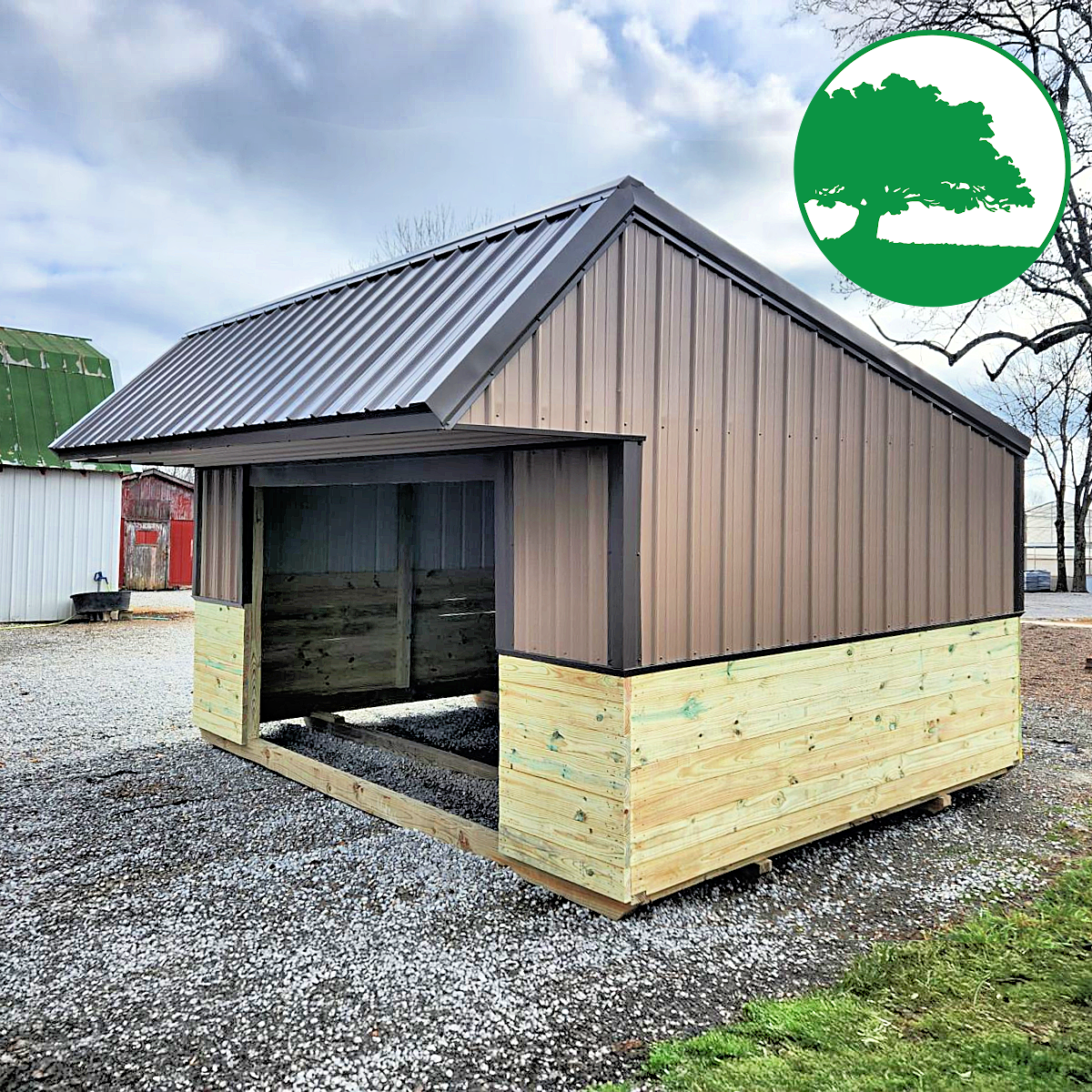 12' x 16' Metal "Animal Shelter"