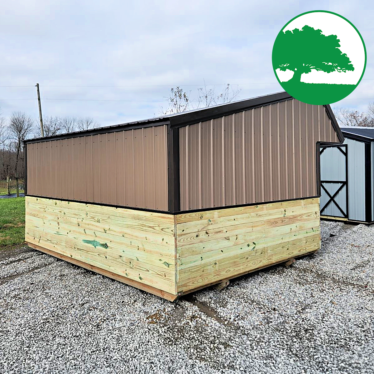 12' x 16' Metal "Animal Shelter" - Image 3