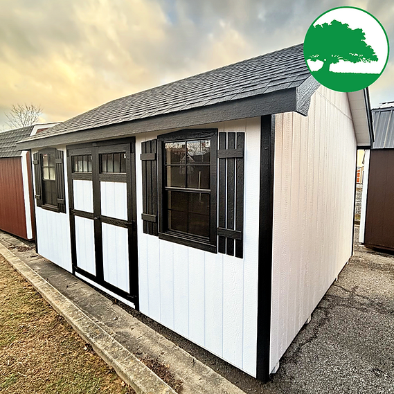 12' x 16' Painted "Deluxe Side Utility"