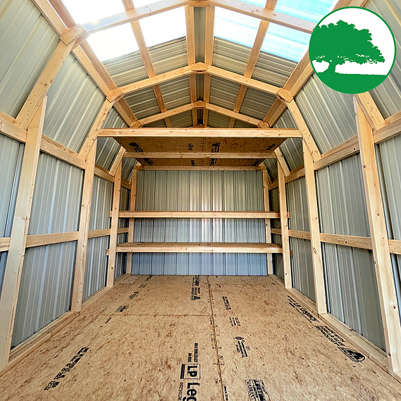 9' x 18' Metal "Lofted Barn" - Image 3