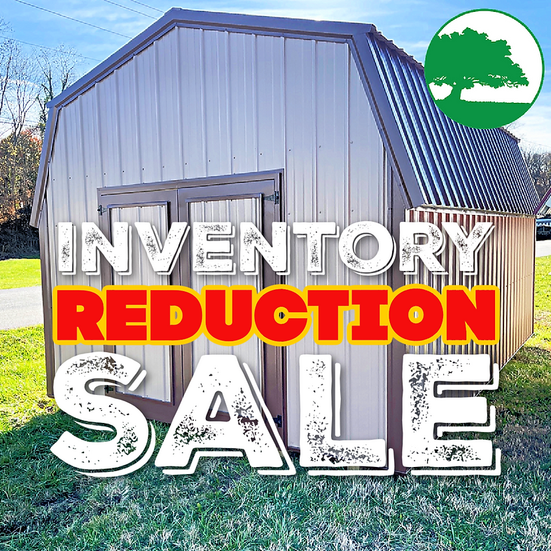 *CLOSEOUT* 12' x 20' Metal "Lofted Barn"