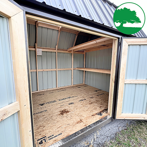 9' x 15' Metal "Side Lofted Barn" - Image 7