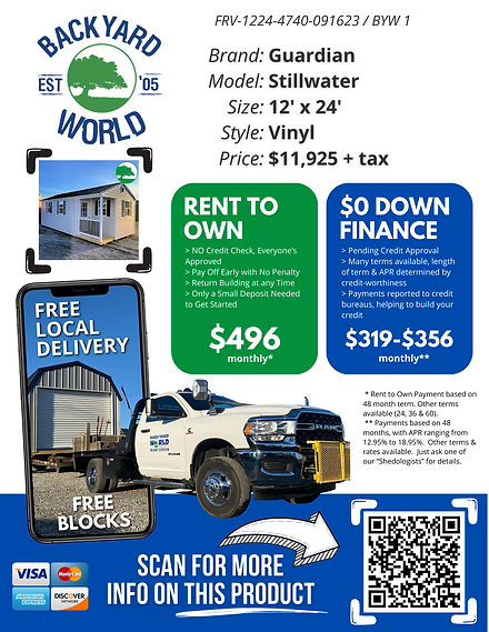 12' x 24' Vinyl "Stillwater" - Image 7