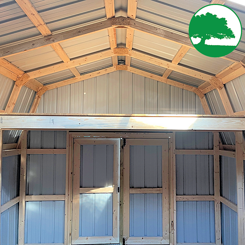 *CLOSEOUT* 12' x 20' Metal "Lofted Barn" - Image 2