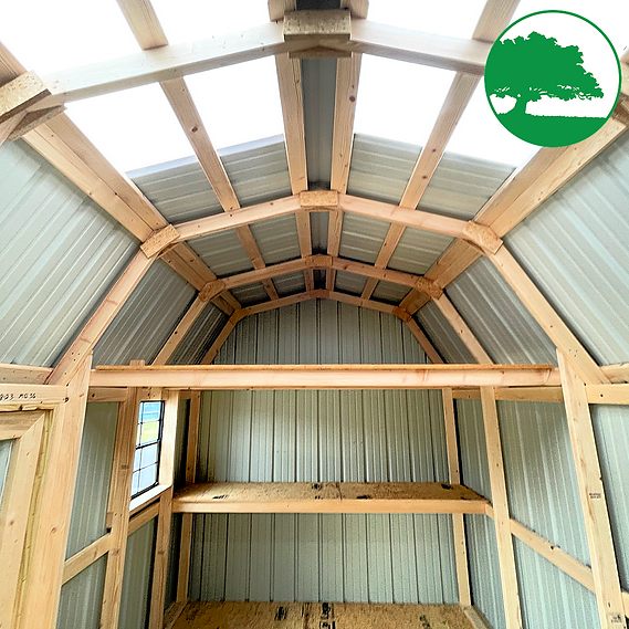 9' x 18' Metal "Side Lofted Barn" - Image 3