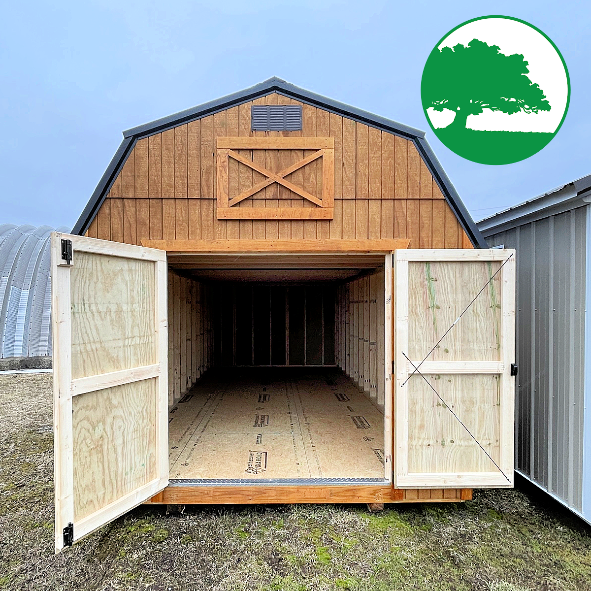 10' x 20' Treated "Lofted Barn" - Image 2