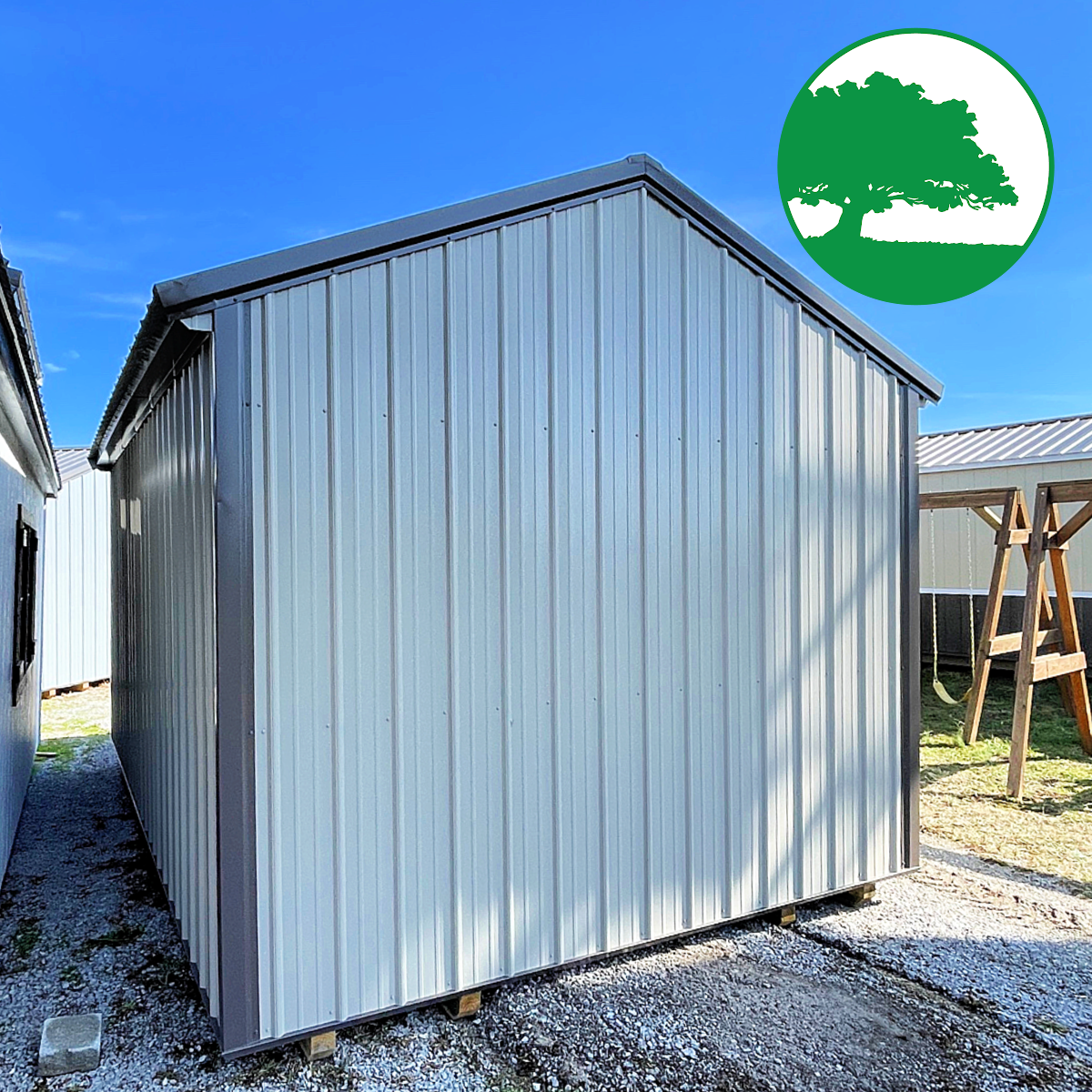 12’ x 18’ Metal “Side Utility / Workshop” - Image 4