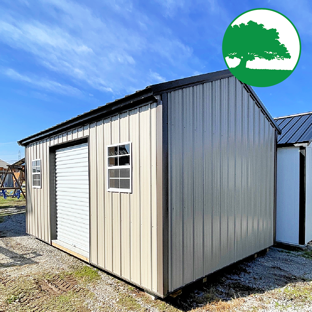 12’ x 18’ Metal “Side Utility / Workshop” - Image 3