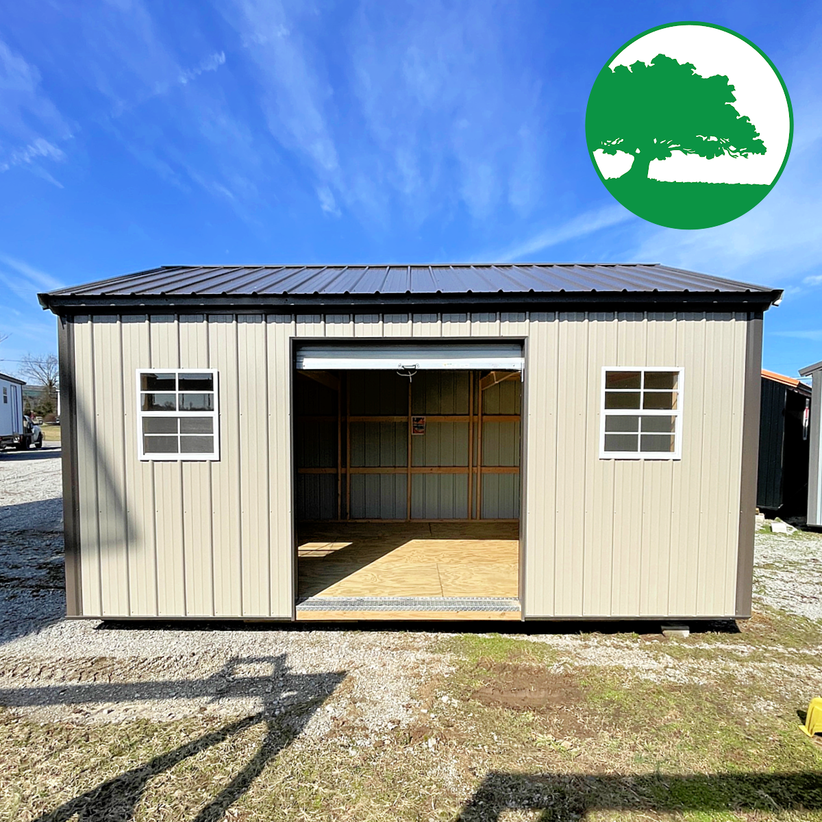 12’ x 18’ Metal “Side Utility / Workshop” - Image 2