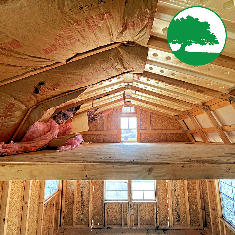 PRE-OWNED 12' x 36' Painted "Lofted / Cabin" - Image 4