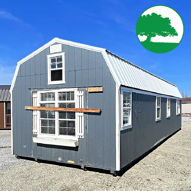 PRE-OWNED 12' x 36' Painted "Lofted / Cabin" - Image 5