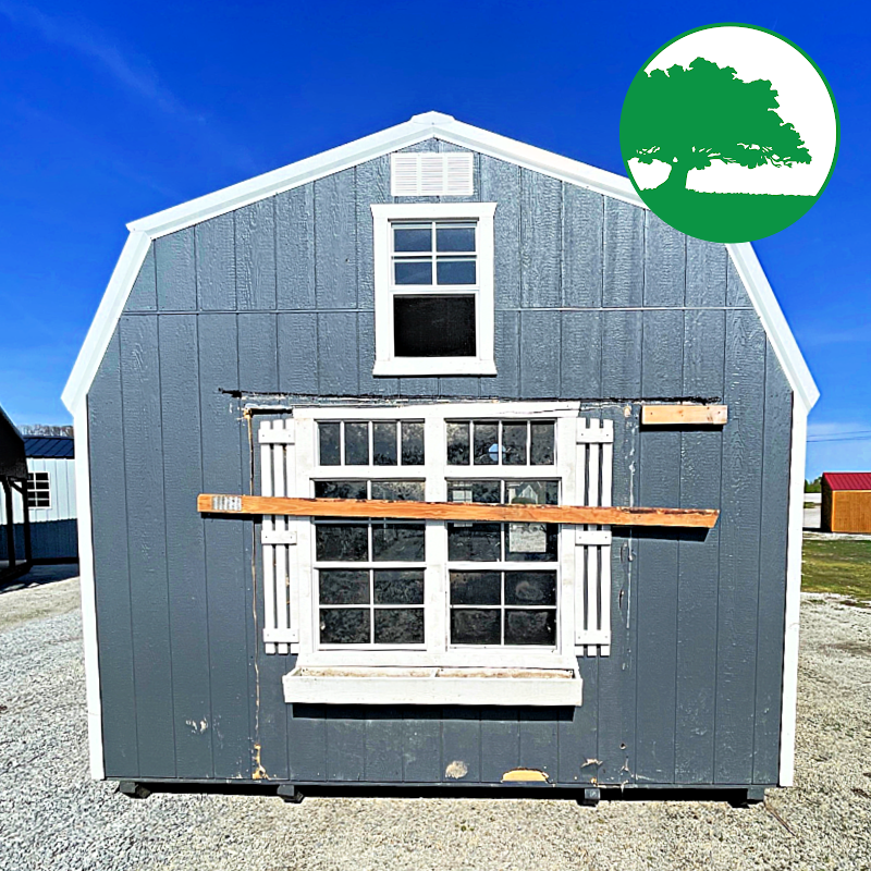 PRE-OWNED 12' x 36' Painted "Lofted / Cabin" - Image 9