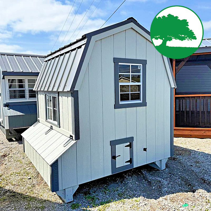 6' x 6' Painted "Dutch Coop" - Image 4