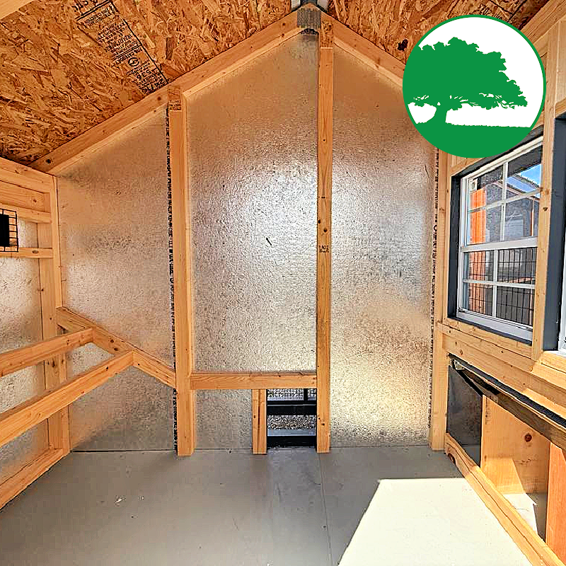 6' x 8' Painted "Combination Coop" - Image 6