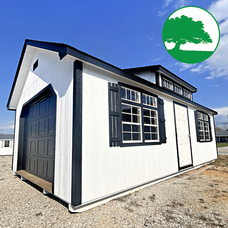 14' x 24' Painted "Lancaster / Garage"