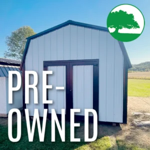 PRE-OWNED 12' x 18' Metal "Lofted Barn"