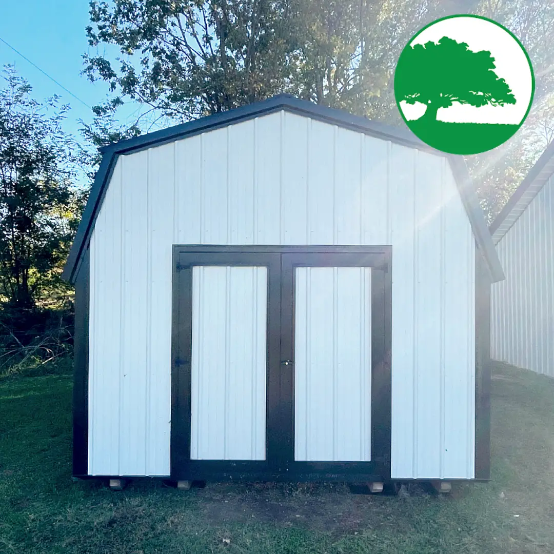 PRE-OWNED 12' x 18' Metal "Lofted Barn" - Image 6