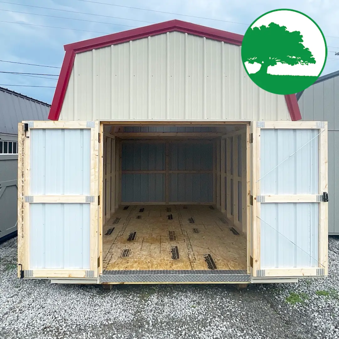 10'x 16' Metal "Lofted Barn" - Image 4
