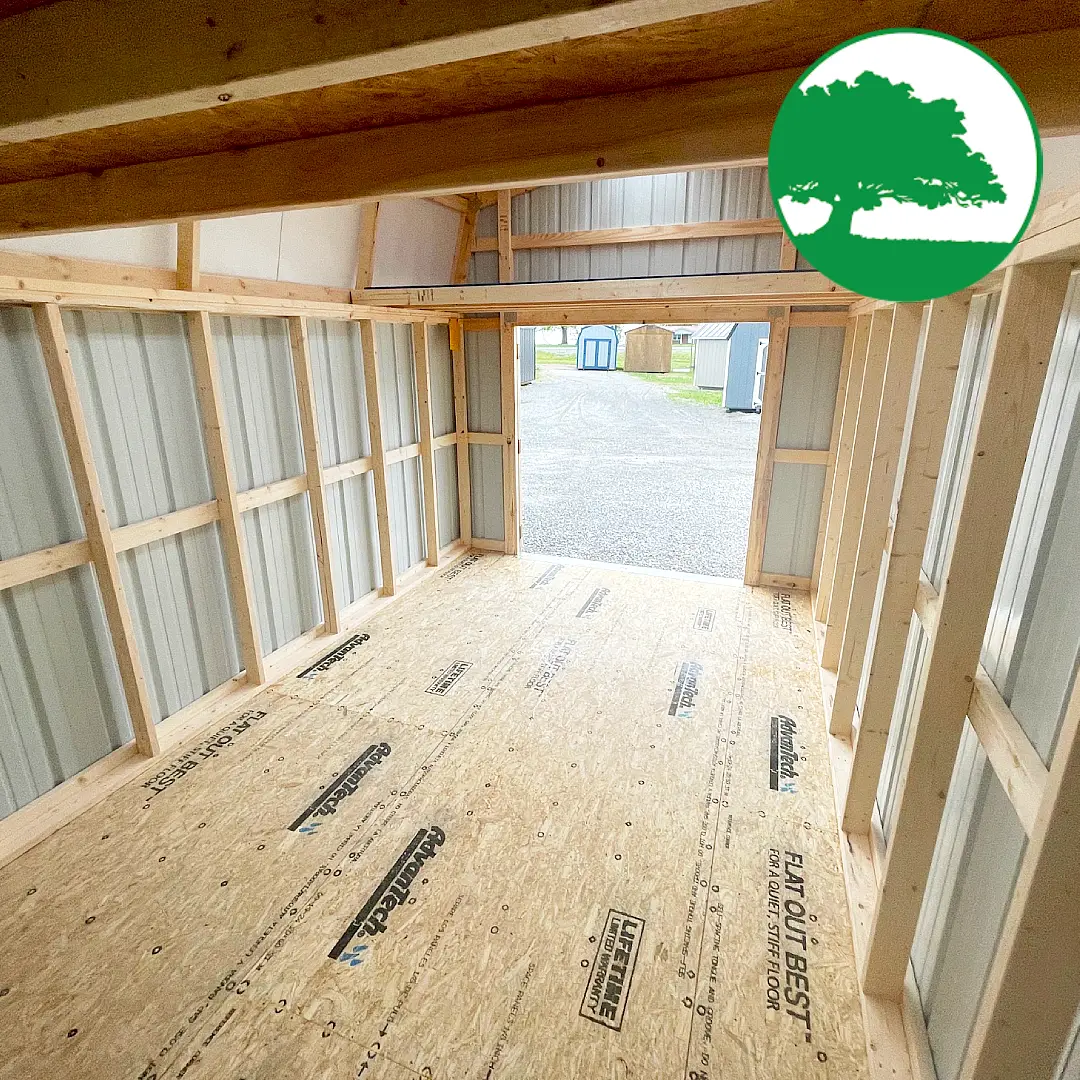 10'x 16' Metal "Lofted Barn" - Image 3