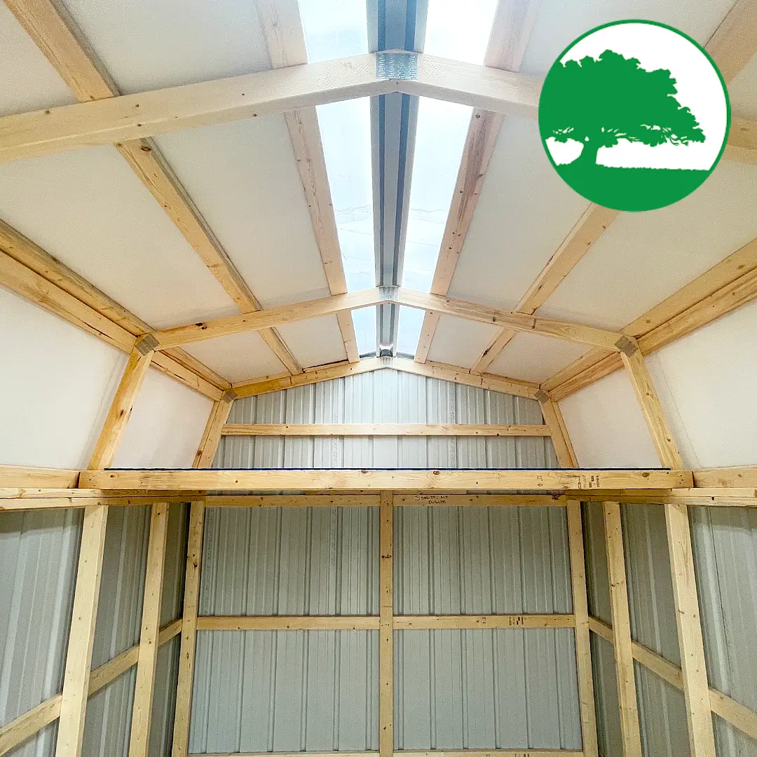 10'x 16' Metal "Lofted Barn" - Image 2