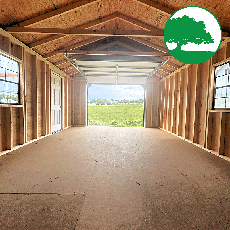 14' x 24' Painted "A-Roof / Garage" - Image 4