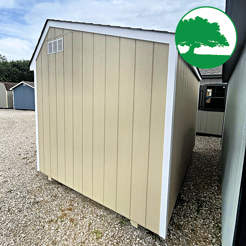 8' x 12' Painted "Quaker Shed" - Image 5