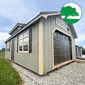 14' x 24' Painted "Lancaster / Garage"