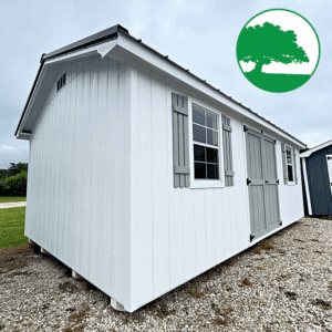 12' x 20' Painted "A-Roof / Side Utility"