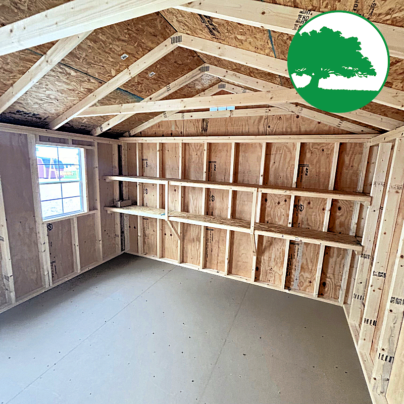 12' x 20' Painted "A-Roof / Side Utility" - Image 2