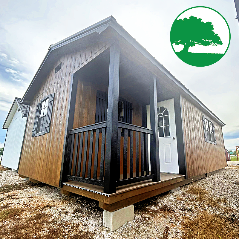 14' x 28' Painted "A-Roof / Cabin"