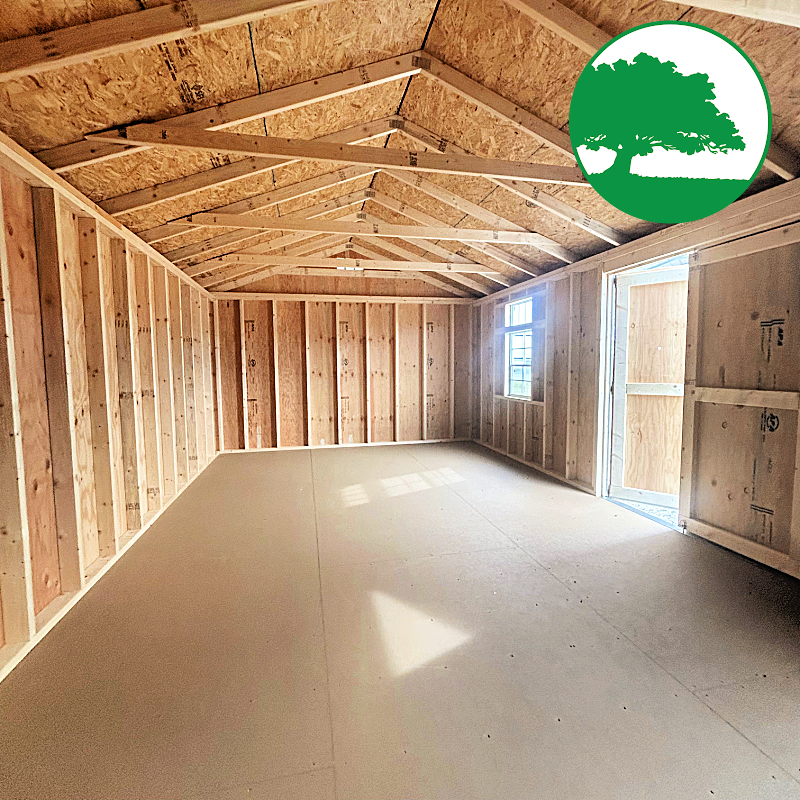 12' x 24' Painted "A-Roof / Side Utility" - Image 4