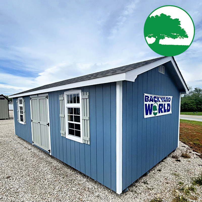 12' x 24' Painted "A-Roof / Side Utility" - Image 3