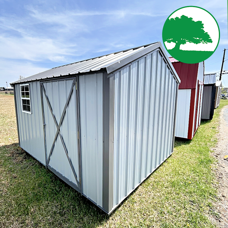 9’ x 12’ Metal “Economy / Side Utility” - Image 2