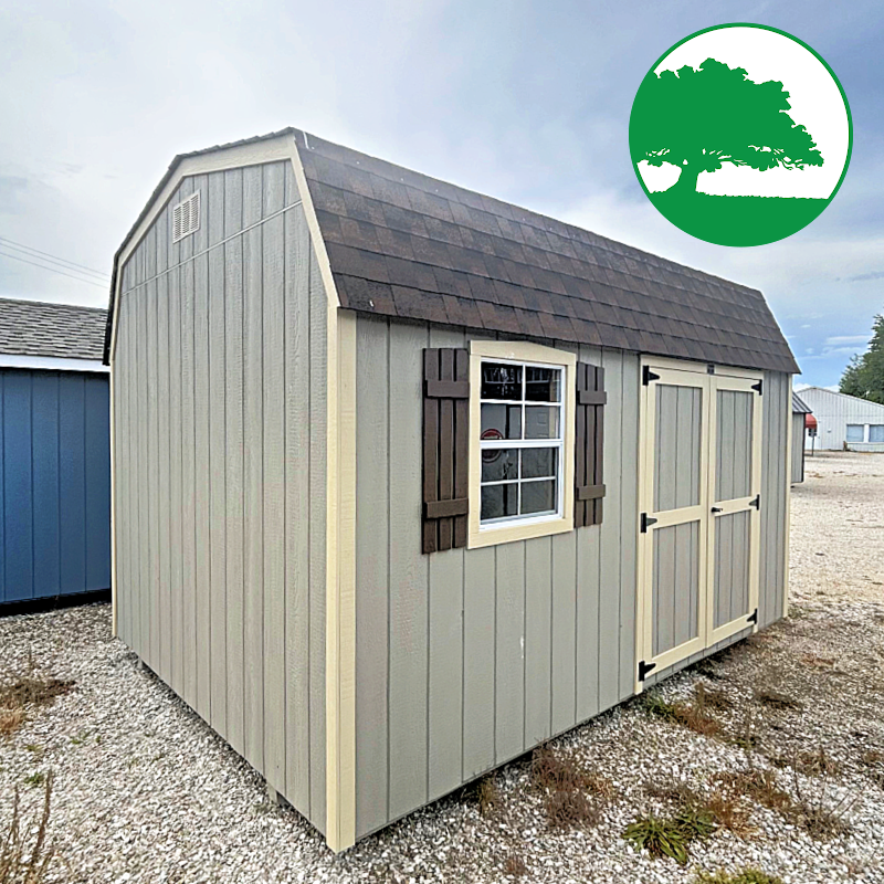 10' x 14' Painted "Deluxe Barn"