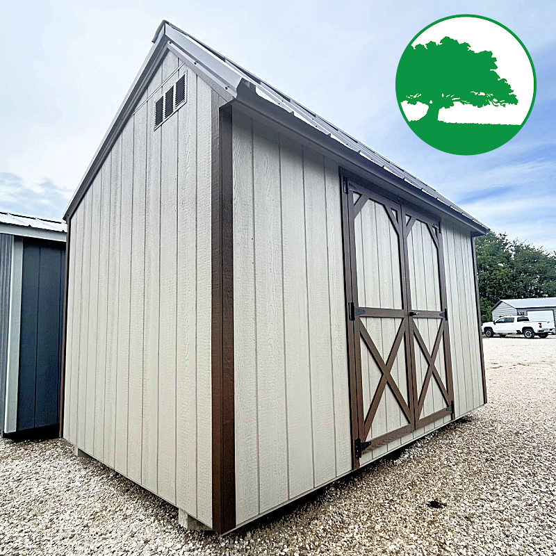 8' x 12' Painted "Quaker Shed" - Image 3
