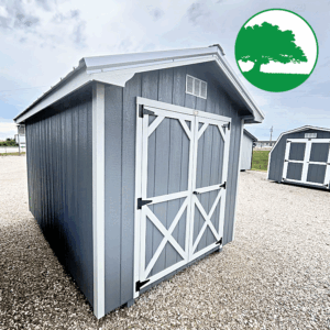 8' x 12' Painted "A-Roof / Utility"