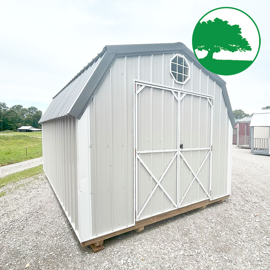 12' x 16' Metal "Mid Loft Barn"