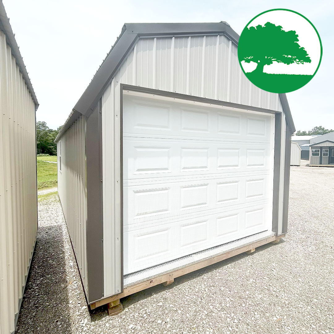 12' x 24' Metal "Lofted Garage" - Image 7