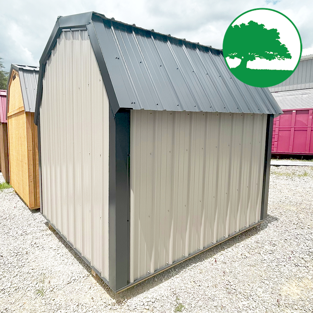 8' x 8' Metal "Mid Loft Barn" - Image 4