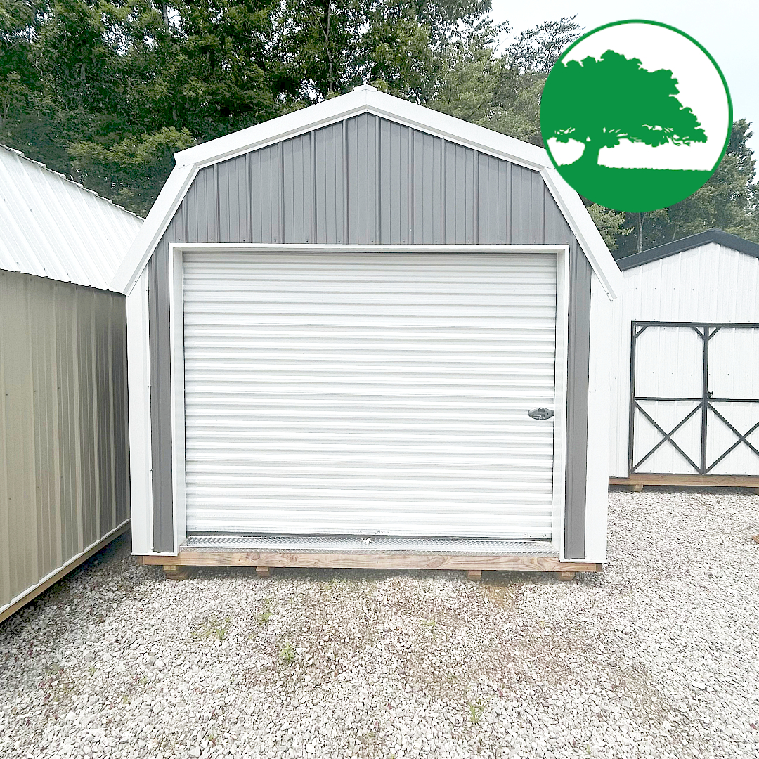 12' x 20' Metal "Lofted Garage" - Image 6