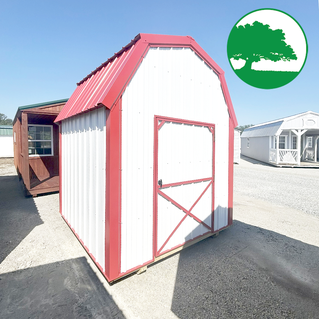 8' x 8' Metal "Lofted Barn" - Image 4