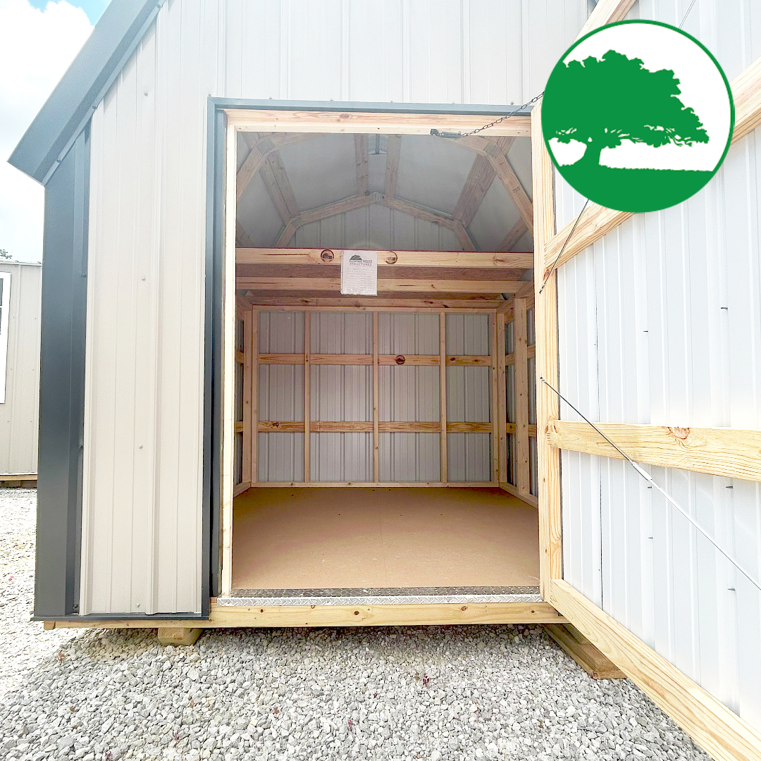 8' x 8' Metal "Mid Loft Barn" - Image 3
