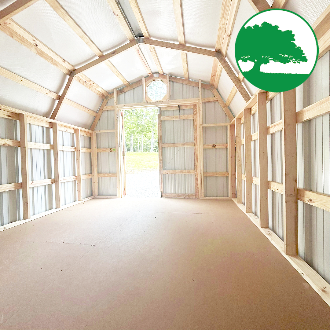 12' x 16' Metal "Mid Loft Barn" - Image 2