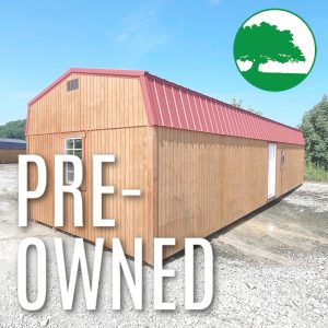 PRE-OWNED 14' x 40' Treated "Side Lofted / Cabin"