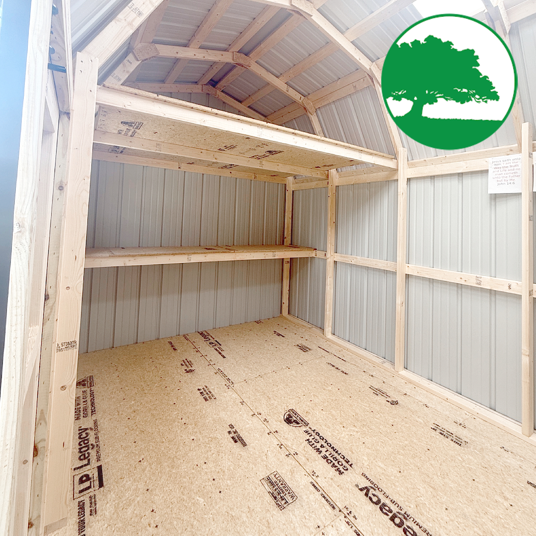 9' x 18' Metal "Side Lofted Barn" - Image 4