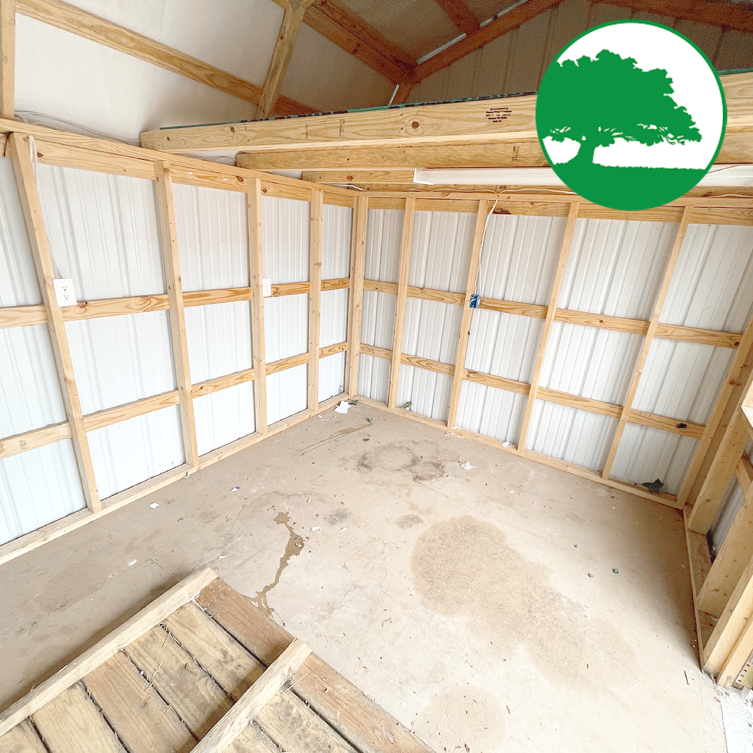 PRE-OWNED 10' x 12' Metal "Side Loft Barn" - Image 5