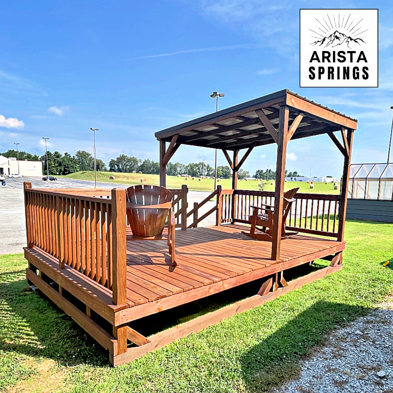 10' x 16' Sunrise "Half Roof Porch" - Image 2